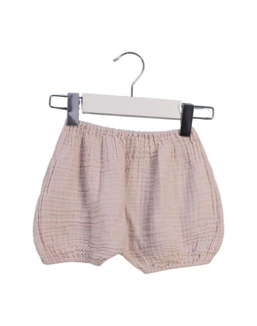 A Pink Shorts from Numero 74 in size 3-6M for girl. (Front View)