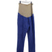 A Blue Casual Pants from LED (Luxe Essential Denim) in size L for maternity. (Front View)