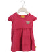 A Pink Short Sleeve Dresses from Steiff in size 3T for girl. (Front View)