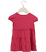 A Pink Short Sleeve Dresses from Steiff in size 3T for girl. (Back View)