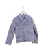 A Blue Lightweight Jackets from Seed in size 7Y for girl. (Front View)