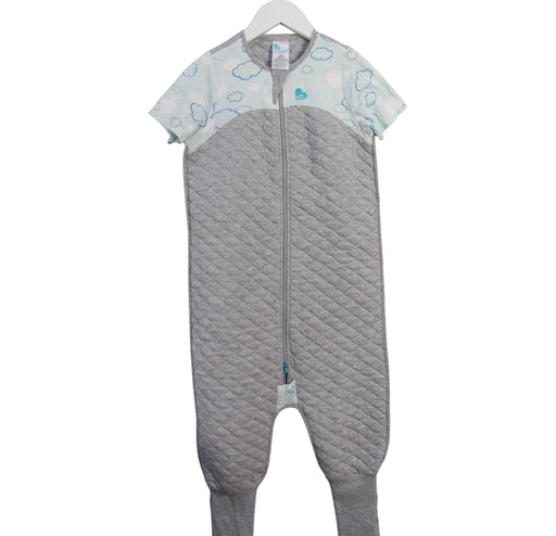 A Grey Sleepsacs from Love To Dream in size 4T for boy. (Front View)