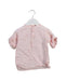 A Pink Short Sleeve Tops from Laranjinha in size 12-18M for girl. (Front View)