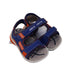 A Blue Sandals from Geox in size 18-24M for boy. (Front View)