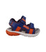A Blue Sandals from Geox in size 18-24M for boy. (Back View)