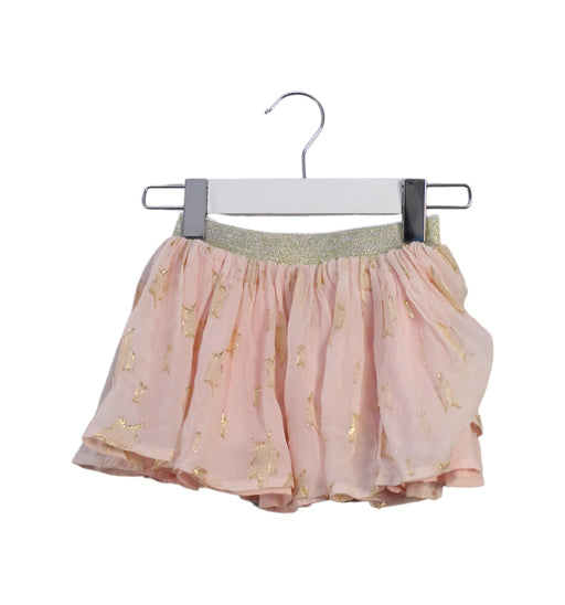 A Pink Short Skirts from Seed in size 3T for girl. (Front View)
