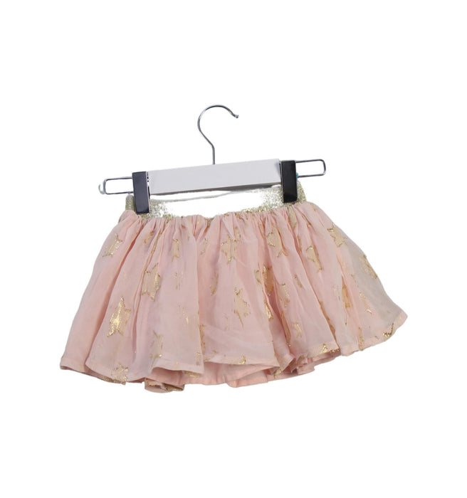 A Pink Short Skirts from Seed in size 3T for girl. (Back View)