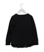 A Black Crewneck Sweatshirts from Crewcuts in size 4T for girl. (Back View)