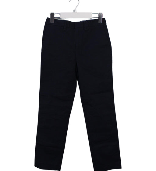 A Black Dress Pants from Crewcuts in size 7Y for boy. (Front View)