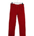 A Red Casual Pants from Petit Bateau in size 8Y for girl. (Front View)