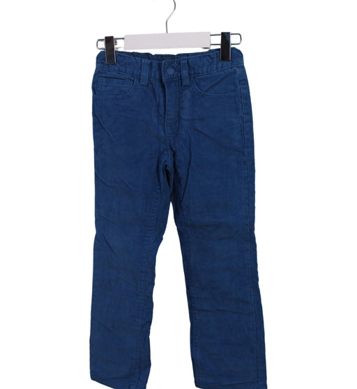 A Blue Casual Pants from Jacadi in size 4T for boy. (Front View)