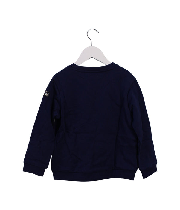 A Blue Crewneck Sweatshirts from Fila in size 4T for boy. (Back View)