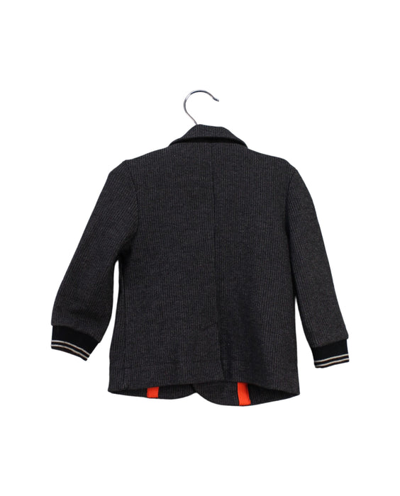 A Black Blazers from Catimini in size 12-18M for boy. (Back View)