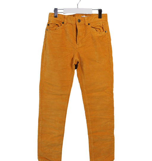 A Orange Casual Pants from Crewcuts in size 10Y for boy. (Front View)