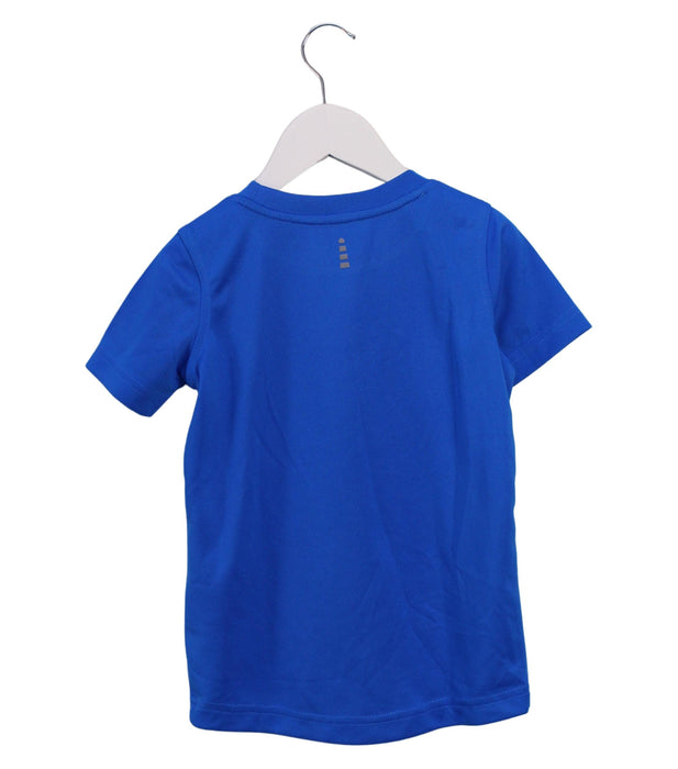 A Blue Short Sleeve T Shirts from Lands' End in size 4T for boy. (Back View)