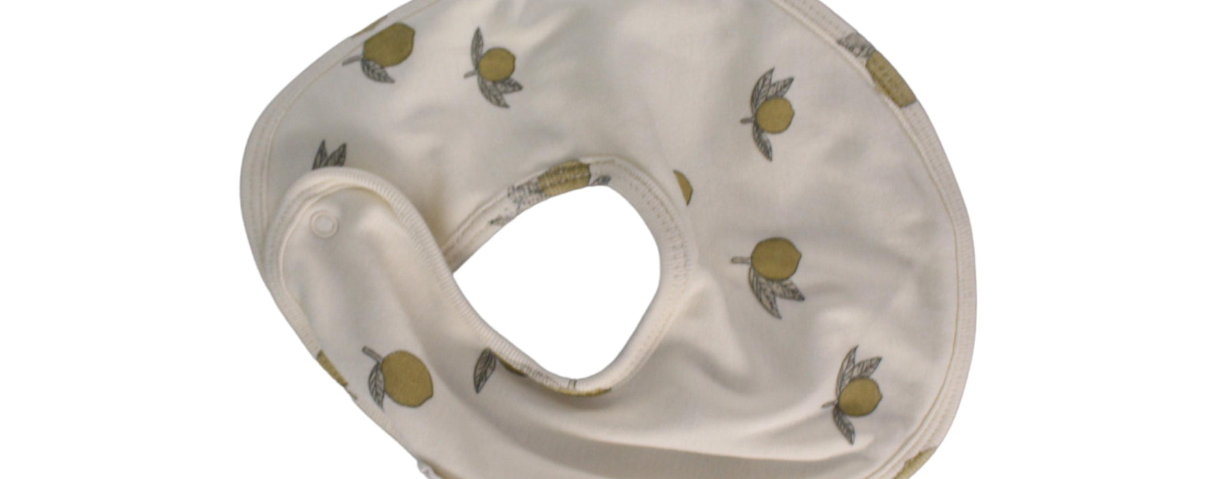 A Beige Bibs from Konges Sløjd in size O/S for neutral. (Front View)