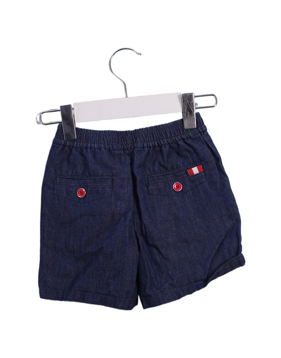 A Blue Shorts from Ferrari in size 12-18M for boy. (Back View)