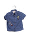 A Blue Shirts from Kenzo in size 6-12M for boy. (Front View)