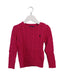 A Pink Knit Sweaters from Polo Ralph Lauren in size 3T for girl. (Front View)