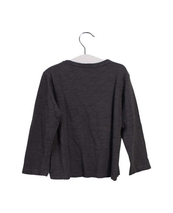 A Grey Long Sleeve Tops from Louis Louise in size 2T for neutral. (Back View)