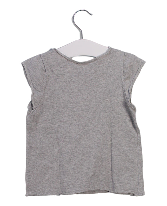 A Grey Sleeveless Tops from Louis Louise in size 2T for boy. (Back View)