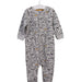 A Grey Long Sleeve Jumpsuits from Petit Bateau in size 18-24M for neutral. (Front View)