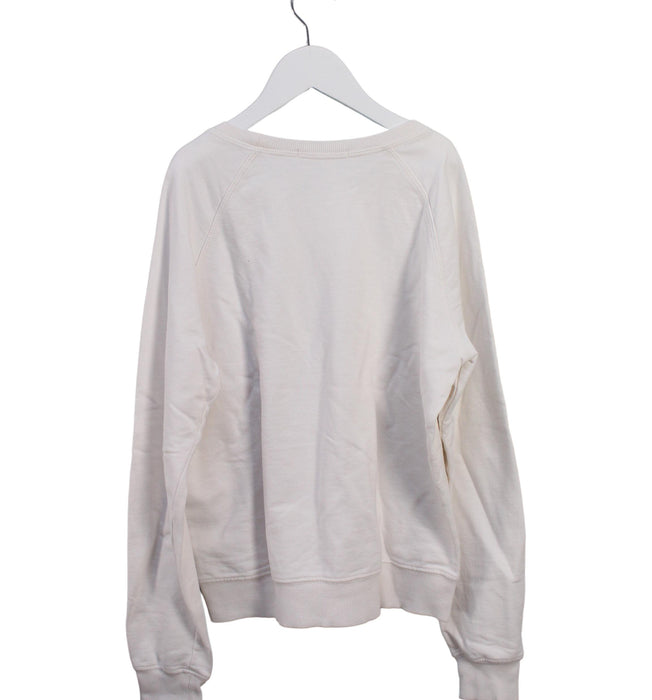 A White Sweatshirts from Rebecca Minkoff in size 14Y for girl. (Back View)