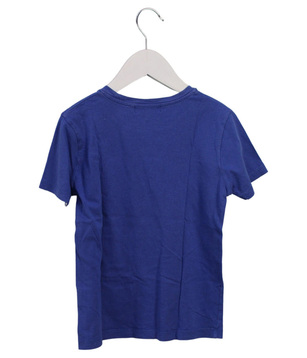 A Blue Short Sleeve T Shirts from Bonpoint in size 6T for boy. (Back View)