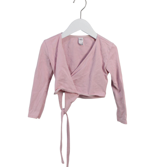 A Pink Long Sleeve Tops from Bloch in size 3T for girl. (Front View)