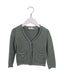 A Green Cardigans from Château de Sable in size 2T for girl. (Front View)