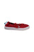 A Red Sneakers from Native Shoes in size 6T for boy. (Back View)