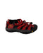 A Red Sandals from Keen in size 5T for boy. (Back View)