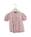 A Pink Short Sleeve Tops from Velveteen in size 6T for girl. (Front View)