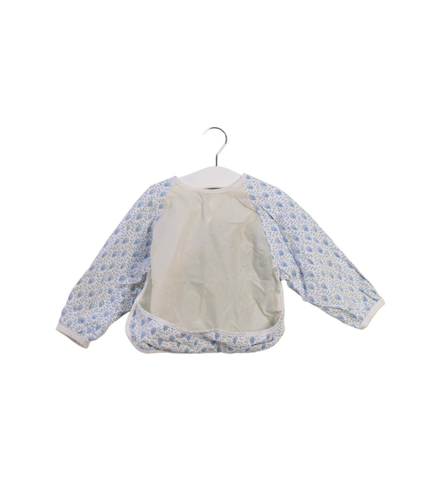 A White Bibs from Souleiado in size O/S for neutral. (Front View)