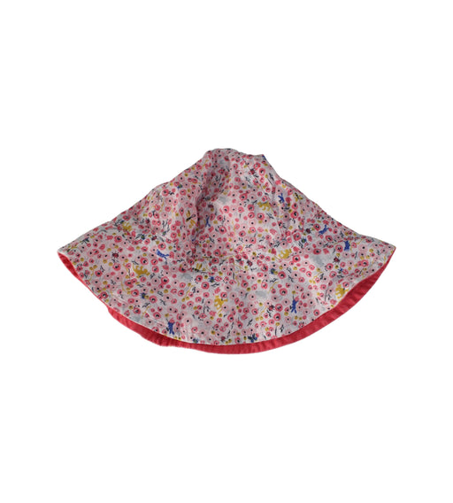 A Pink Sun Hats from Petit Bateau in size O/S for girl. (Front View)