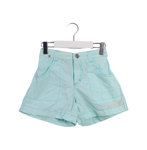 A Blue Shorts from Chickeeduck in size 7Y for girl. (Front View)