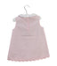 A Pink Sleeveless Tops from Chickeeduck in size 6-12M for girl. (Back View)