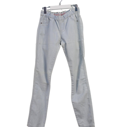 A Blue Jeans from Diesel in size 11Y for girl. (Front View)