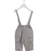 A Grey Long Overalls from Kingkow in size 6-12M for boy. (Front View)