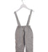 A Grey Long Overalls from Kingkow in size 6-12M for boy. (Back View)