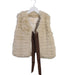 A Beige Vests from Marco & Mari in size 10Y for girl. (Front View)