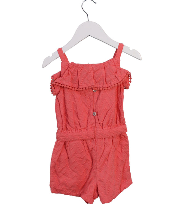 A Pink Sleeveless Rompers from Cynthia Rowley in size 2T for girl. (Back View)