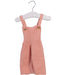 A Pink Overall Dresses from Seed in size 6-12M for girl. (Front View)