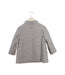 A Grey Coats from Crewcuts in size 2T for girl. (Back View)