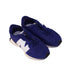 A Blue Sneakers from New Balance in size 4T for neutral. (Front View)
