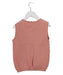 A Pink Sweater Vests from Happyology in size 6T for girl. (Back View)