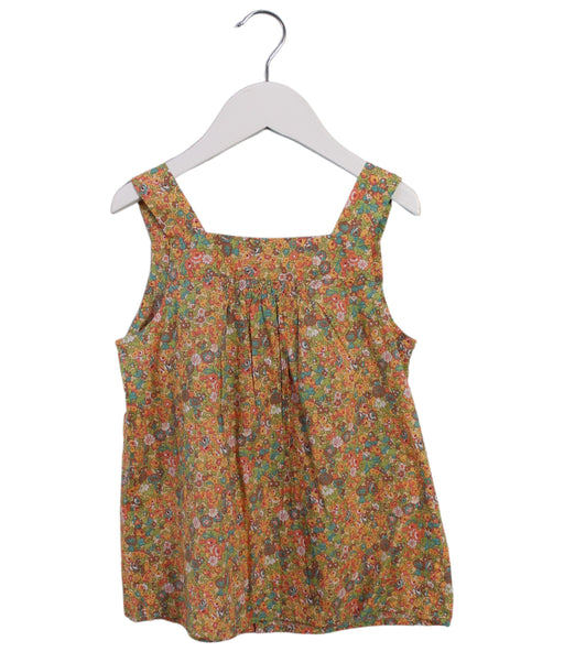A Multicolour Sleeveless Tops from Bonpoint in size 8Y for girl. (Front View)
