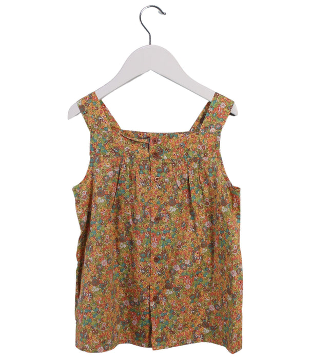 A Multicolour Sleeveless Tops from Bonpoint in size 8Y for girl. (Back View)