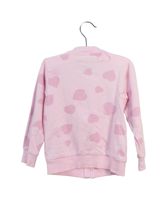 A Pink Lightweight Jackets from Chicco in size 2T for girl. (Back View)