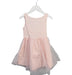 A Pink Sleeveless Dresses from Vertbaudet in size 3T for girl. (Front View)